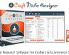 Craft Niche Analyzer Software Pro Instant Download By Dave Guindon